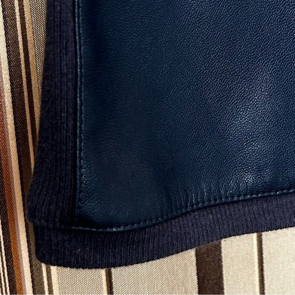 BCBG Vegan leather top - Picture 8 of 16